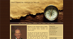 Desktop Screenshot of firstfinancialcenterofdallas.com