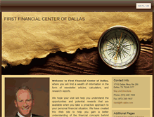 Tablet Screenshot of firstfinancialcenterofdallas.com